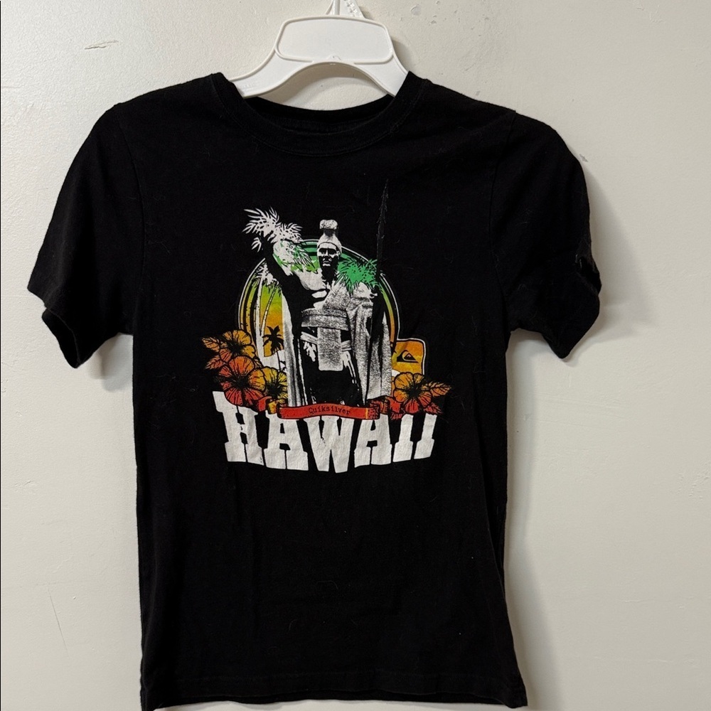 Quiksilver Black Hawaii Kids T-Shirt